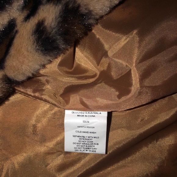 Women’s cheetah jacket - Picture 4 of 4